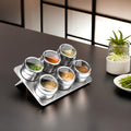With Oblong Tray | Spice Jars Magnetic Tray