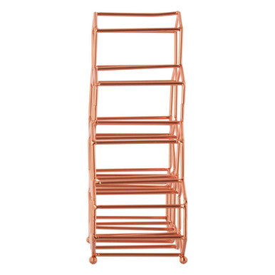 10 Bottle Copper Plated Spice Rack | Vertex